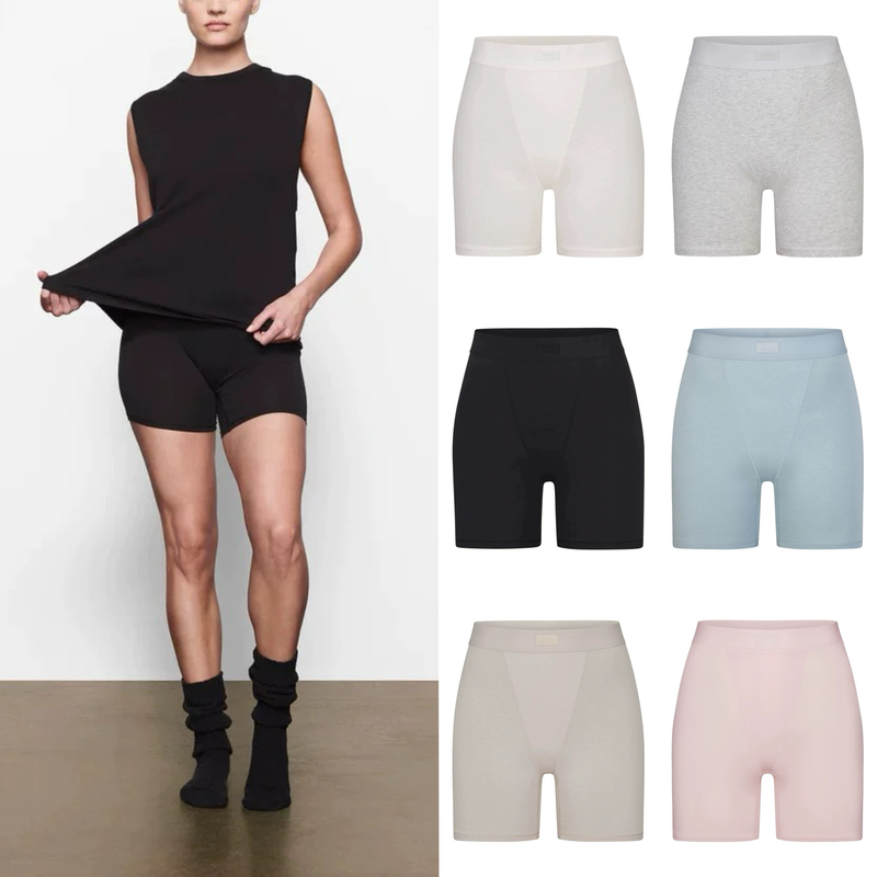 Some Countries Now Have Skims Boyfriend Boxer Boyfriend Shorts Women's Cotton Boxer Briefs Mid-Waist Casual Some Countries Now Have Skims Boyfriend Boxer Boyfriend Shorts Women's Cotton Boxer Briefs Mid-Waist Casual