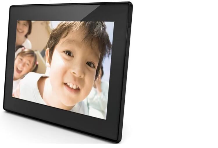 Khung ảnh kỹ thuật số phẳng 8 inch Video HD ảnh album điện tử 8 inch 1024 * 768 treo tường siêu mỏng có thể sạc lại