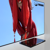  Black grid anti-light screen Hard screen soft screen 100 inch 120 inch short-focus laser TV special screen telescopic table set