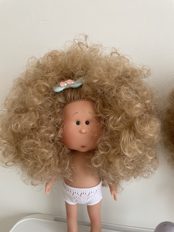 [in Stock] Spanish Potato Doll 30cm with Freckles, Thick Hair (Clothes Not Included)