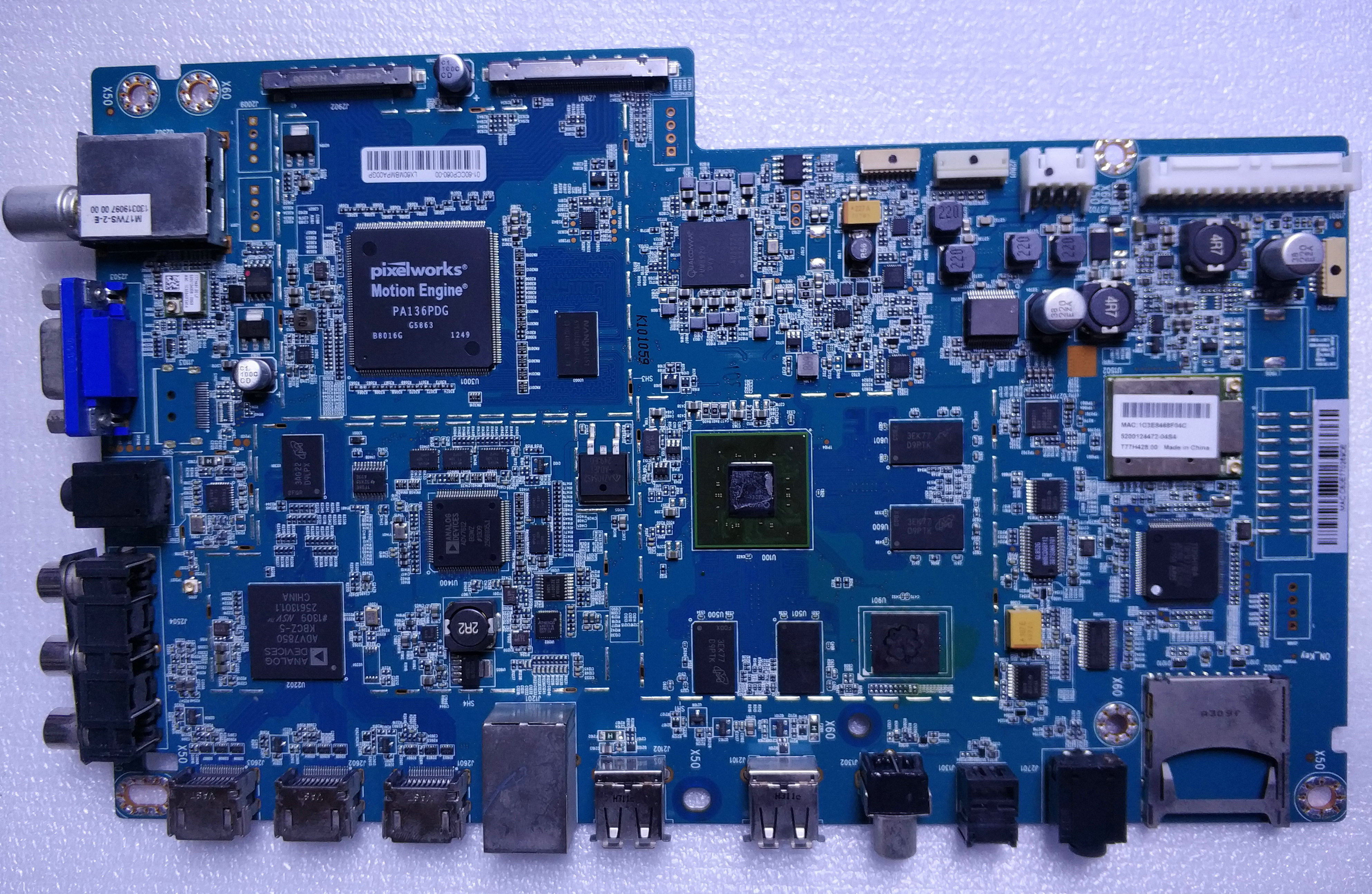 LeTV motherboard quick repair LETV MAX70 X60-DTMB X60S X60