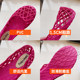 ເກີບຝົນ breathable ສໍາລັບແມ່ຍິງ 23 summer flat shallow mouth anti-fruit jelly casual hole mesh shoes soft bottom fashion beach sandals