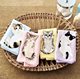 Cat square towel for children and babies