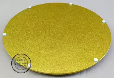 Rock plate special core silent turntable diameter 480MM mahogany dining table marble round table silent turntable base