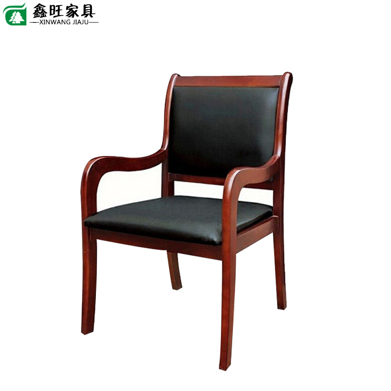 Office chair conference chair office staff chair wooden office chair solid wood computer chair home conference room chair