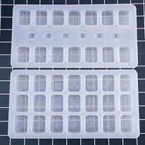 Shanghai Jiadi hand for crystal drop glue mahjong molds high lens face molds white molds