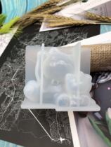 Shanghai Jiaddai Handmade Bizi Merchants Cat Mold Dripping Glue Mold DIY Mold