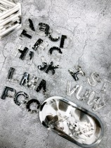 Shanghai Jiadai handmade letter silicone mold mirror mold