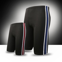 Adult 50% Pants Loose Speed Dry Swimming Pants Plus Fattening For Men Flat Corner Comfort Lace-up Beach Holiday Swimming Pants