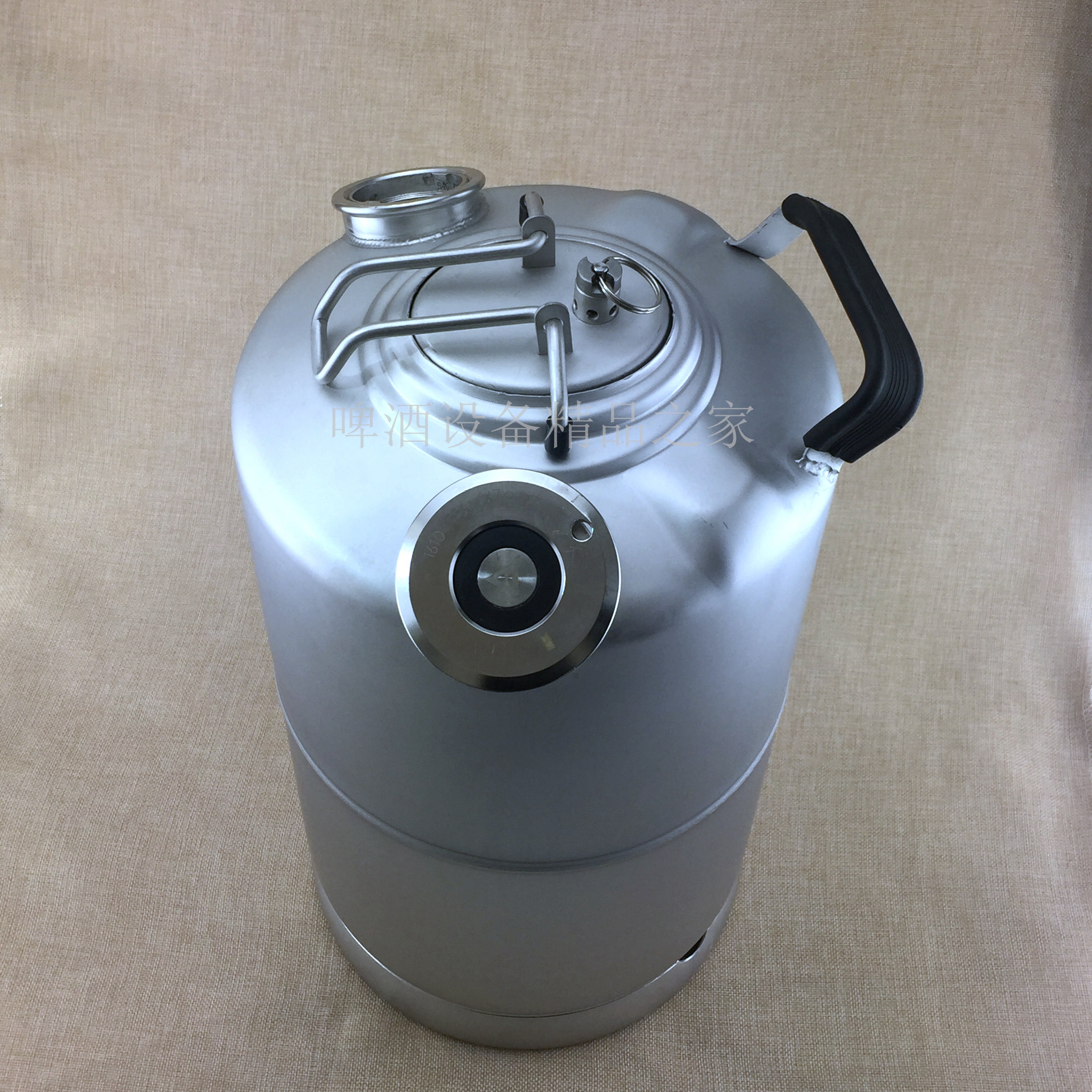 304 Stainless Steel Zza Beer Machine Professional Cleaning Barrel 15L Fine Brewery Machine Line Cleaning Barrel Cleaning Equipment