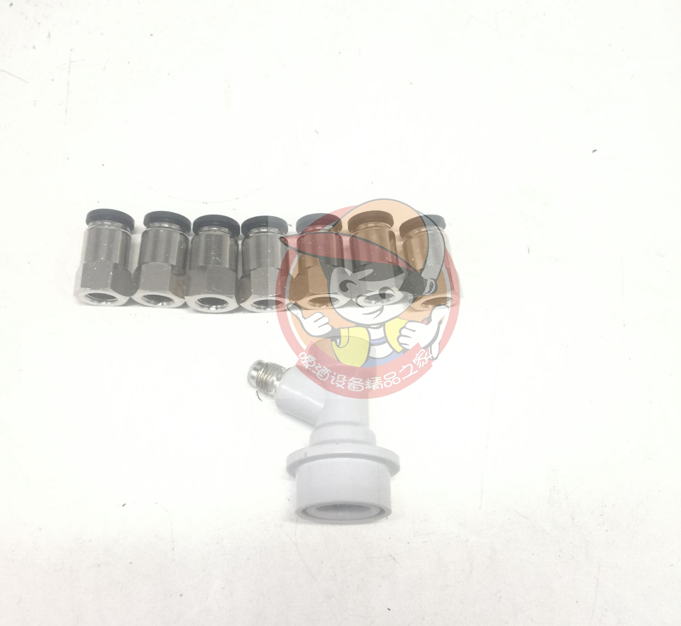 Pepsi barrel syrup bucket with quick connector Pepsi barrel Coke bucket quick connection black and white Joint quick connection keg barrel quick connection