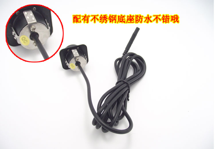 Mũ rơm nhỏ HD HD nhìn đêm xe phía trước nhìn phía trước xem phía sau đảo ngược camera góc rộng góc rộng - Âm thanh xe hơi / Xe điện tử loa xe oto