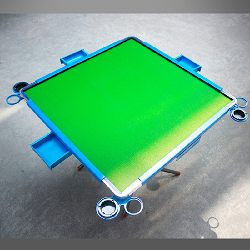 Modern manual mahjong table folding simple home card table poker square mahjong table sleeping room Mahjong Table Dorm Table Dorm Table 