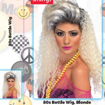 Adult 80S Women's Wigs 3 Styles African Afro Wig 80S Wig Afro Wig