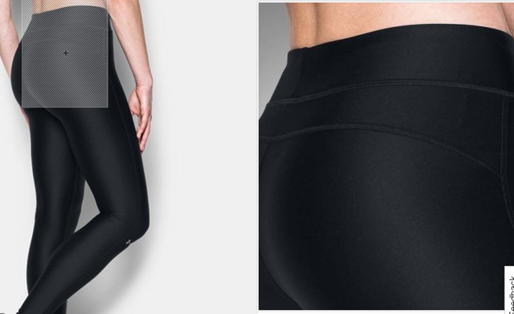 UA yên tâm, quần bó sát thể thao W43 quần lót gen bụng