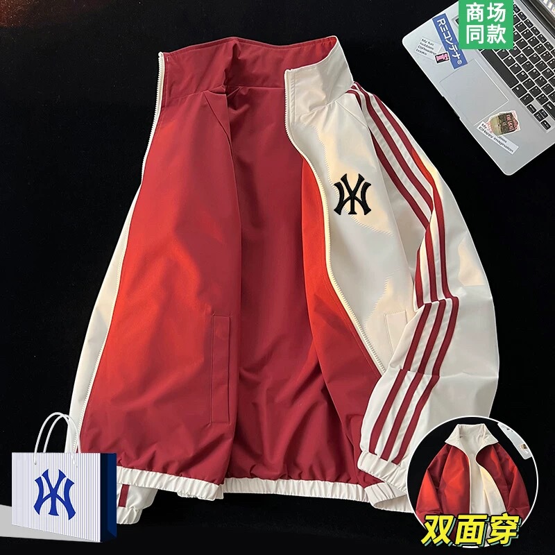 【 90% off Special Zone 】Outlet Jackets for Men and Women 2026 Spring New Style Reversible Stand Collar Jacket Casual Wear