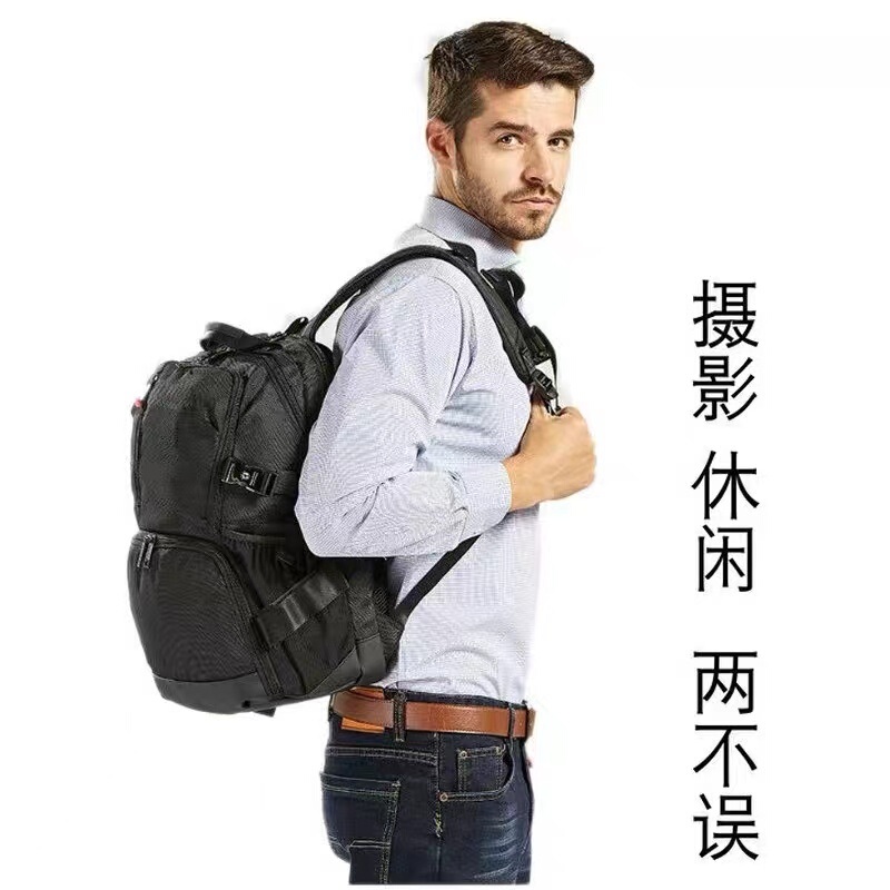 Smart Earth Multifunctional Digital Slr Camera Bag Laptop Backpack Photography Bag Casual Bag P361D
