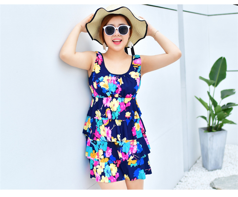 Lỏng bảo thủ kích thước lớn áo tắm nữ chất béo mm200 kg chia thời trang giảm béo bụng cộng với phân bón để tăng đồ bơi spa áo bơi 2 mảnh