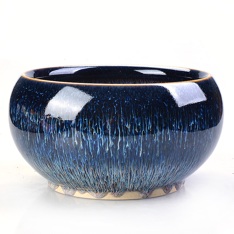 Cloud fambe tea wash to wash large ceramic obsidian change always temmoku glaze kung fu cup wash to wash by hand