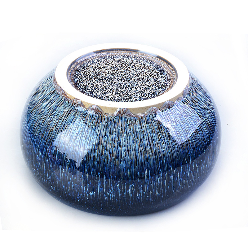 Cloud fambe tea wash to wash large ceramic obsidian change always temmoku glaze kung fu cup wash to wash by hand