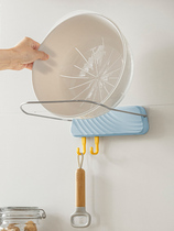 Washbasin rack wall-mounted washbasin hook kitchen simple storage rack storage rack bathroom bathroom hanging basin artifact