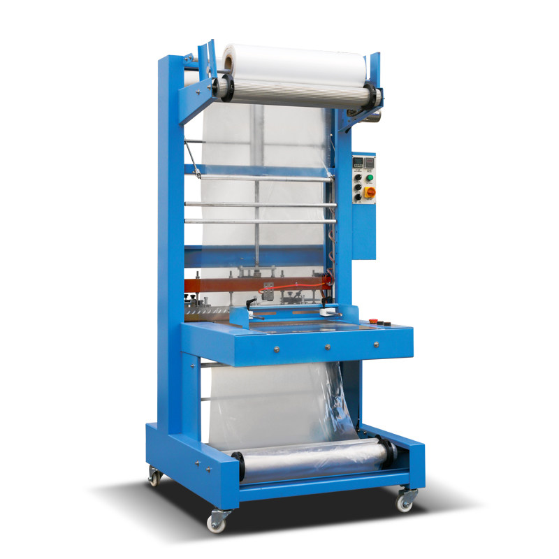 Packaging machine semi - automatic cuff film machine pefilm carton glass water mineral water beer sealing machine