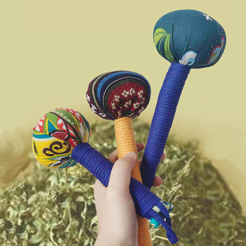 Zheng'an Sleeping Power Shop Wormwood Hand Hammer Nanyang Wormwood Old Coarse Cloth Hand-wrapped and sewed, can be heated after a day's fatigue - Taobao