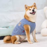 Собачья одежда в осенней и зимней инсталляции Тедди Корги Дуби Шиба Ину Бомей -щенки