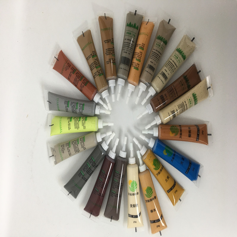 Furniture repair paste repair paint repair paint paint paste pen wood door floor paint repair compound material paint brush wood beauty seam