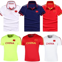 18 đội tuyển quốc gia mùa hè quần áo nhanh nam chạy bộ quần áo thể thao bóng rổ ngắn tay Áo thun dịch vụ xuất hiện nhóm Trung Quốc áo ba lỗ the thao