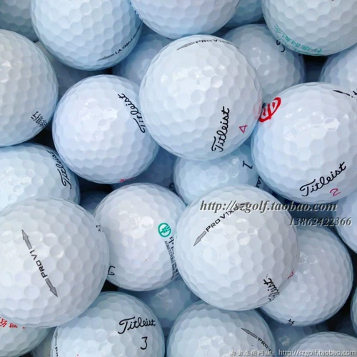 Бесплатная доставка Titleist Pro v1x Avx Three -Layer End Game Second -Hand Golf Second -Hand Ball