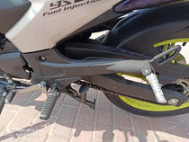 Application of construction Yamaha flying to 250 YS250 left pedalling support front and back foot pedal