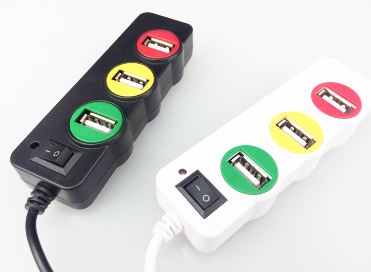 Một máy tính cáp sạc USB tốc độ cao trong bốn 4 Bốn đa cổng hub USB HUB switch mở rộng - USB Aaccessories các loại cổng sạc