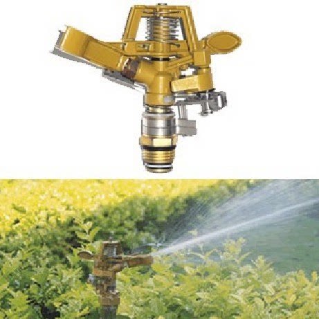 Spray Irrigation Sprinkler Agriculture Irrigation Rocker Lawn Sprinkler Automatic Rotation Spray 360 Degrees Green Garden Watering