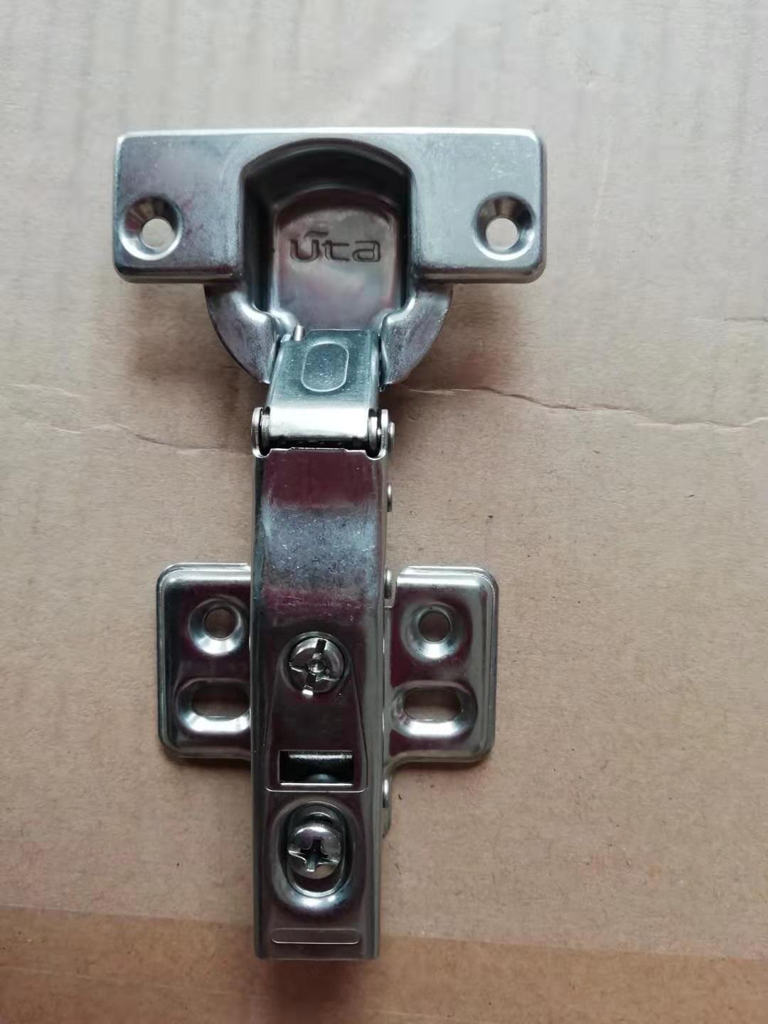 Ute hardware hinge 304 stainless steel cabinet wardrobe bathroom cabinet accessories straight arm Center bend Big Bend