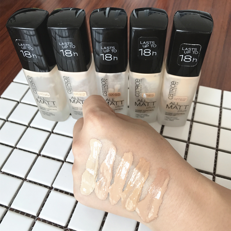 【现货】德国 Catrice Matte 18小时持控油亚光 粉底液