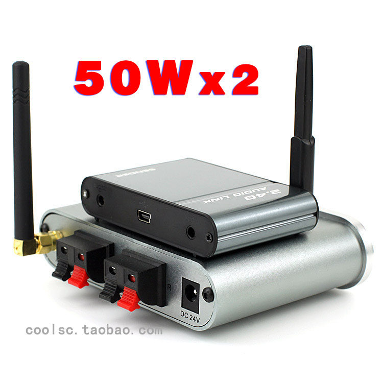 av receiver with wireless surround