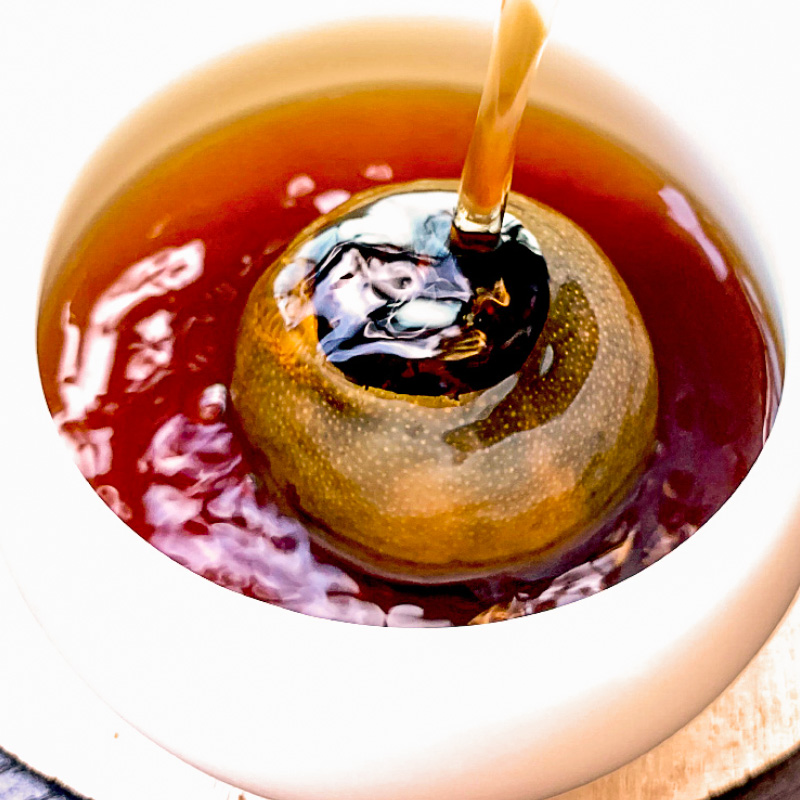 The authentic new Society Meijiang Full sun old tree Qingqing citrus Chen Pipu Tea Orange Palace 500 grams bulk