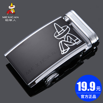 Scarecrow mens belt buckle automatic buckle youth student pants belt head belt buckle Korean version of the new belt head