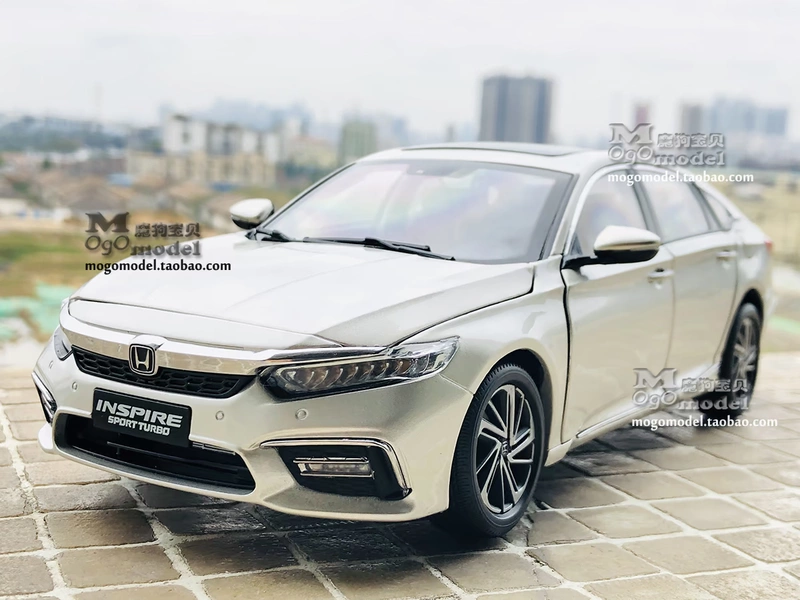 Mô hình xe Dongfeng Honda HONDA INSPIRE nguyên bản Mô hình xe hợp kim mô phỏng hình xoắn ốc 1:18 - Chế độ tĩnh