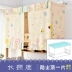 in kỹ thuật số phim hoạt hình 3D trên bóng râm nhung dày rèm cửa bụi vải giường giường ký túc xá ngủ Mantle sinh viên - Bed Skirts & Valances Bed Skirts & Valances
