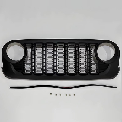 07-17Jk Old Model Modified to New 24 Wrangler Grille, 18-23Jl Modified to 24 Model Wrangler Rubicon High-End Grille 07-17Jk Old Model Modified to New 24 Wrangler Grille, 18-23Jl Modified to 24 Model Wrangler Rubicon High-End Grille