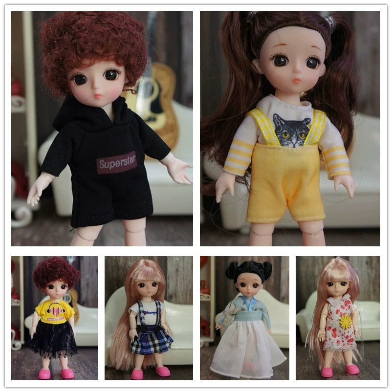 Милая кукла, игрушка для переодевания, кукла с подвижными частями, 3D