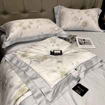 High-end silky 80-count Tencel summer quilt air-conditioned quilt summer cool quilt summer double bed thin quilt washable quilt