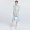 Gumu Xiyang GMXY mùa hè mới ngắn tay eo linen dresses của phụ nữ đô thị giải trí fan art đầm dành cho người mập