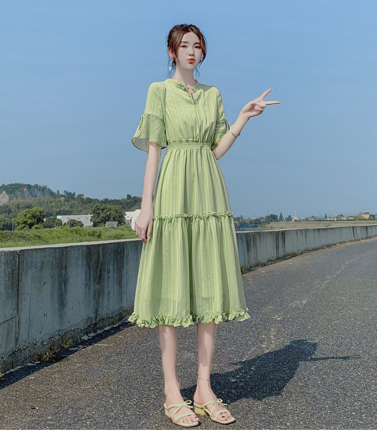 Robe été Mousseline de soie - Ref 3429045 Image 10