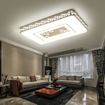 Living room lights simple modern atmosphere household headlights rectangular hall lights bedroom creative package led ceiling lights