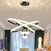 Современный и минималистичный светильник для гостиной, люстра, популярно в интернете, легкий роскошный стиль, в американском стиле