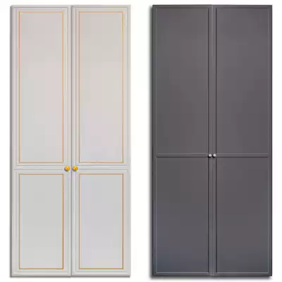 European-style wardrobe door panel blister door panel molded integral cabinet door overall cabinet door shoe cabinet door various door panels customization