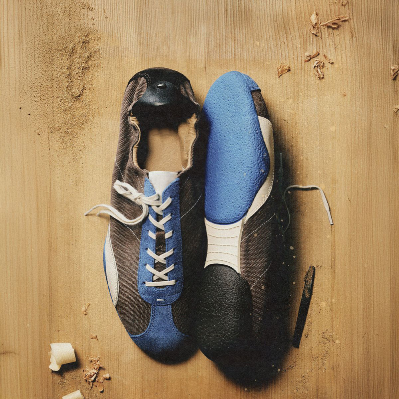 【Hong Kong Store】Vintage German-Style Training Shoes for Men and Women, Suitable for Commuting, Hiking, Casual Wear, Thin-Soled Shoes, Versatile Outdoor Shoes, Forrest Gump Shoes